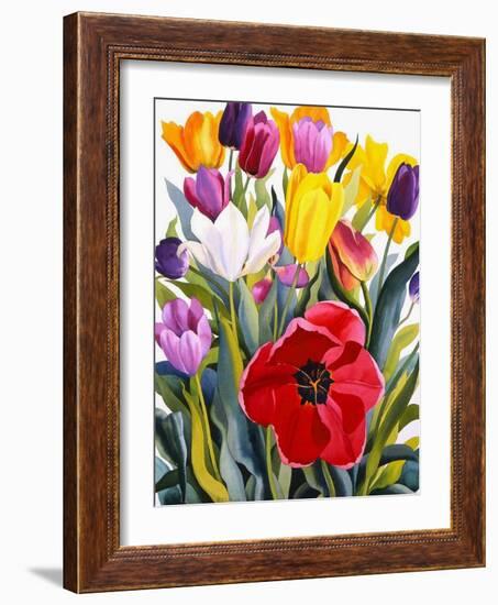 Tulips, 2007-Christopher Ryland-Framed Giclee Print