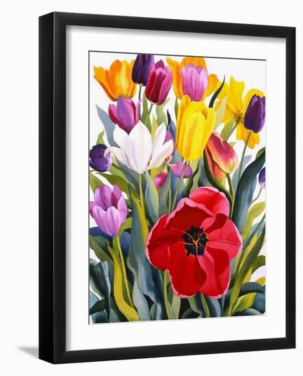 Tulips, 2007-Christopher Ryland-Framed Giclee Print