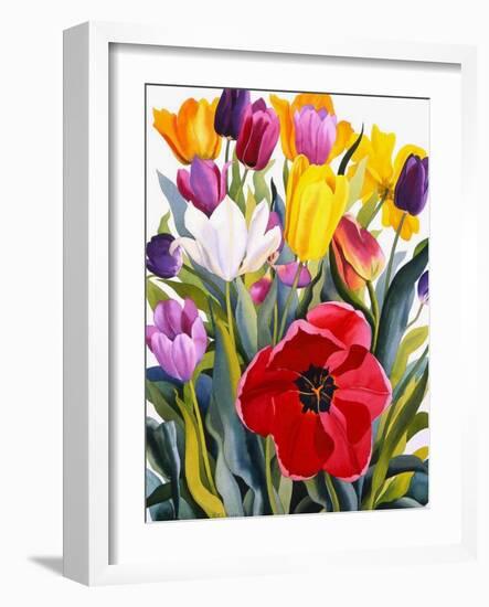 Tulips, 2007-Christopher Ryland-Framed Giclee Print