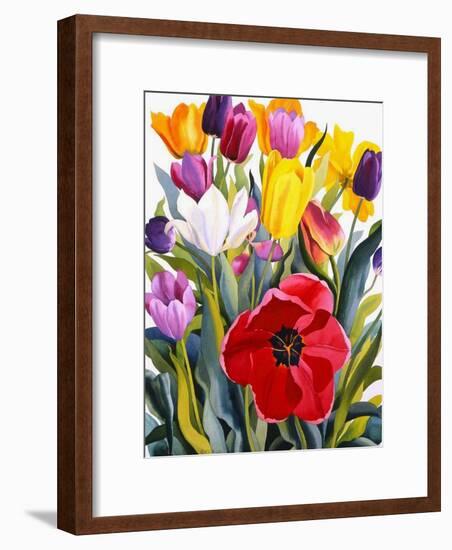 Tulips, 2007-Christopher Ryland-Framed Giclee Print