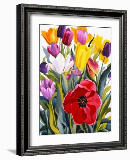 Tulips, 2007-Christopher Ryland-Framed Giclee Print