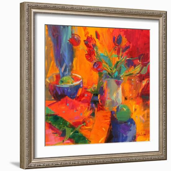 Tulips, 2012-Peter Graham-Framed Giclee Print