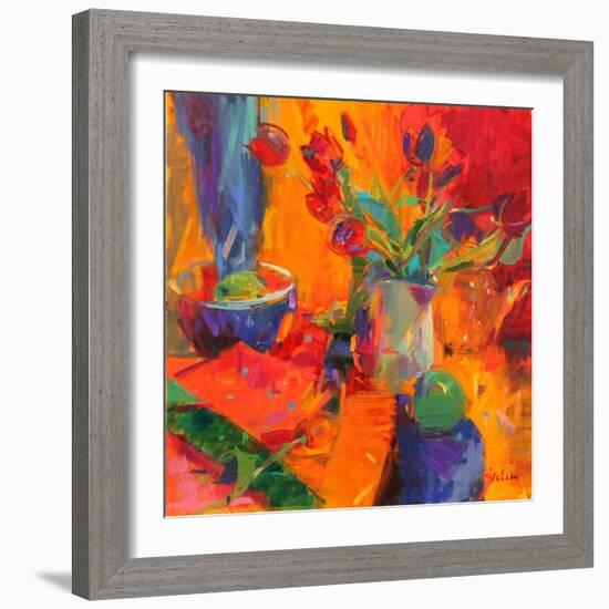 Tulips, 2012-Peter Graham-Framed Giclee Print