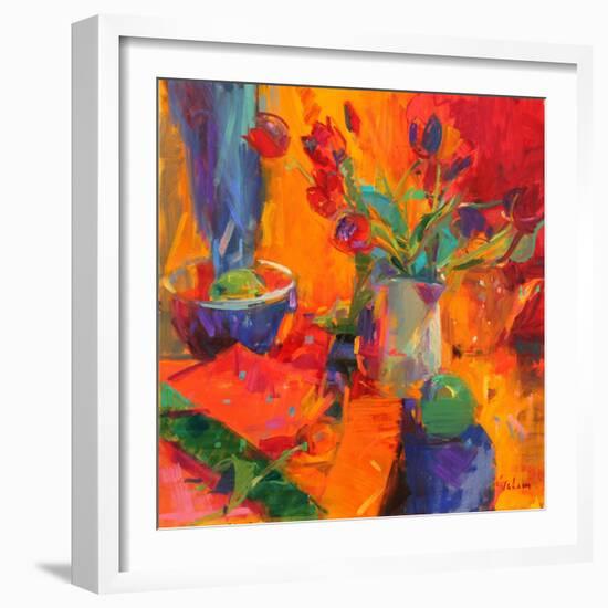 Tulips, 2012-Peter Graham-Framed Giclee Print