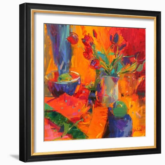 Tulips, 2012-Peter Graham-Framed Giclee Print