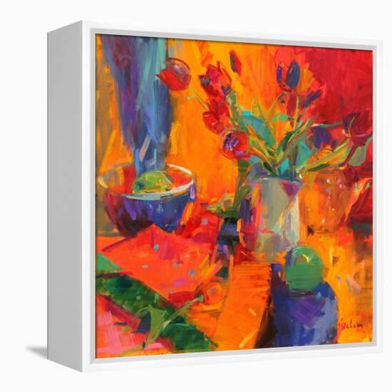 Tulips, 2012-Peter Graham-Framed Premier Image Canvas