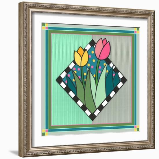 Tulips 2-Denny Driver-Framed Giclee Print