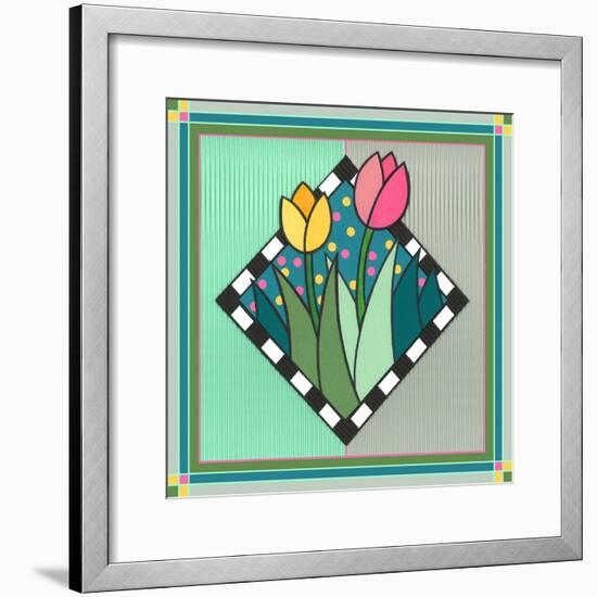 Tulips 2-Denny Driver-Framed Giclee Print