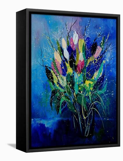 Tulips 45-Pol Ledent-Framed Stretched Canvas