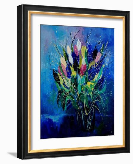 Tulips 45-Pol Ledent-Framed Art Print