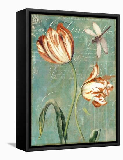 Tulips Ablaze I-Color Bakery-Framed Premier Image Canvas