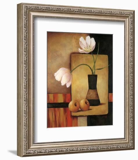 Tulips and Apples-T^ C^ Chiu-Framed Art Print