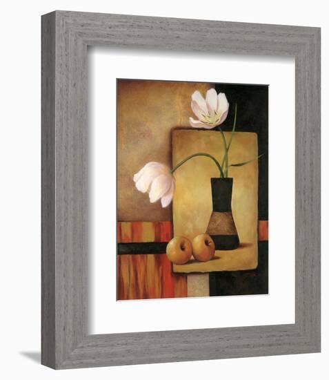 Tulips and Apples-T^ C^ Chiu-Framed Art Print