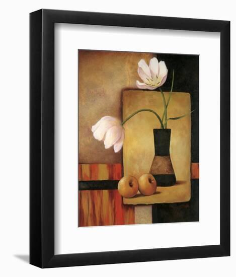 Tulips and Apples-T^ C^ Chiu-Framed Art Print