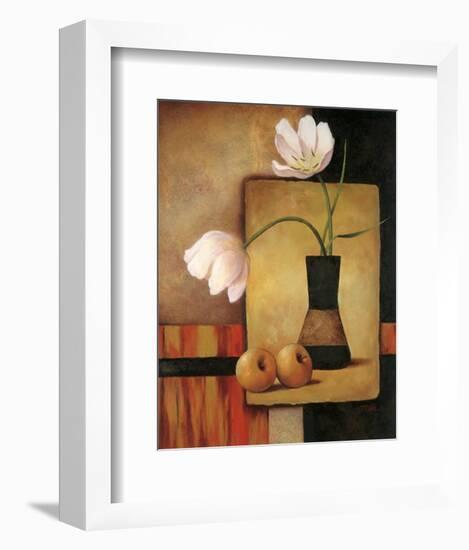 Tulips and Apples-T^ C^ Chiu-Framed Art Print