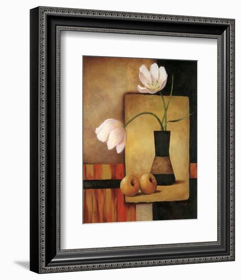 Tulips and Apples-T^ C^ Chiu-Framed Art Print