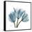 Tulips Blue-Albert Koetsier-Framed Stretched Canvas