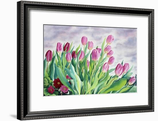 Tulips by Window-Christopher Ryland-Framed Giclee Print