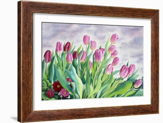 Tulips by Window-Christopher Ryland-Framed Giclee Print
