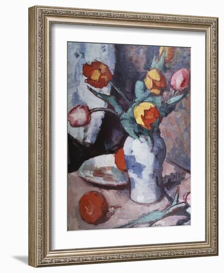 Tulips, C.1928-Samuel John Peploe-Framed Giclee Print