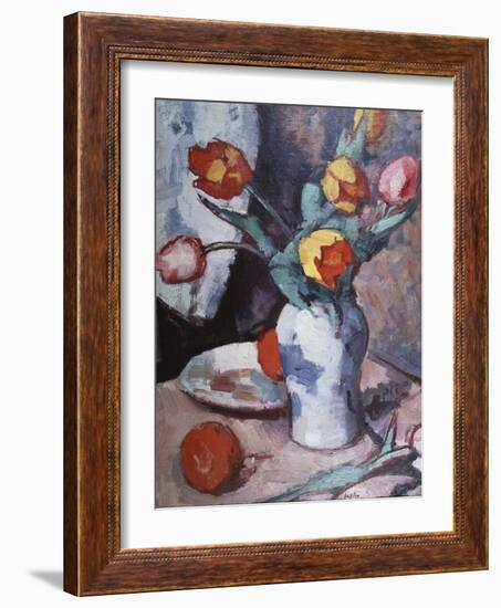 Tulips, C.1928-Samuel John Peploe-Framed Giclee Print