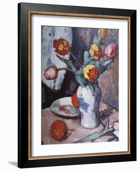 Tulips, c.1928-Samuel John Peploe-Framed Giclee Print