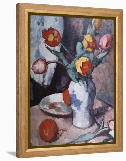 Tulips, c.1928-Samuel John Peploe-Framed Premier Image Canvas