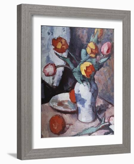 Tulips, c.1928-Samuel John Peploe-Framed Giclee Print