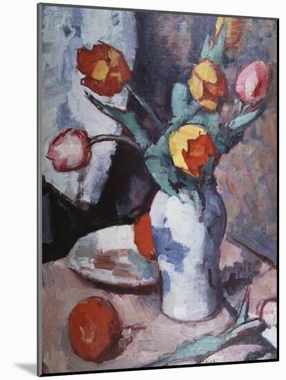 Tulips, c.1928-Samuel John Peploe-Mounted Giclee Print