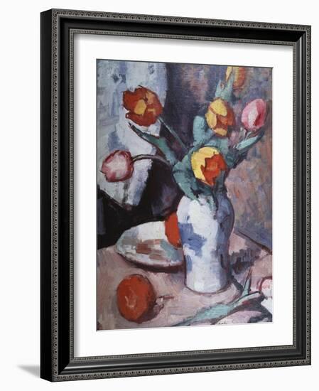 Tulips, c.1928-Samuel John Peploe-Framed Giclee Print