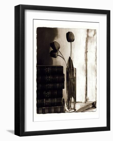 Tulips for Readers II-Richard Sutton-Framed Art Print