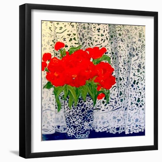 Tulips For Sheila-Linda Arthurs-Framed Giclee Print