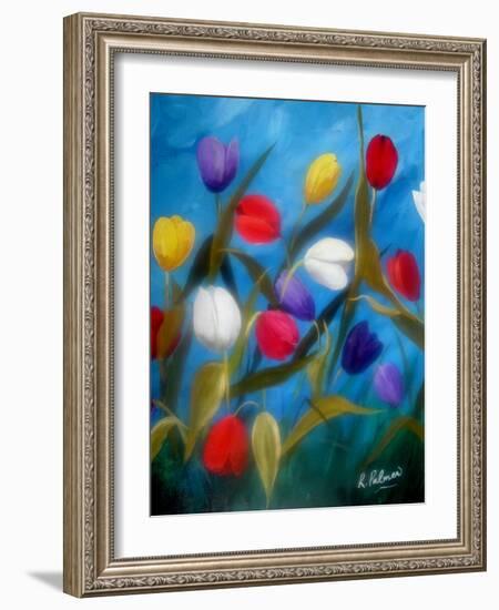 Tulips Galore II-Ruth Palmer 2-Framed Art Print