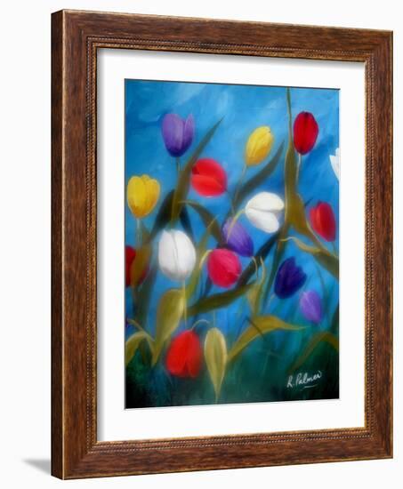 Tulips Galore II-Ruth Palmer 2-Framed Art Print