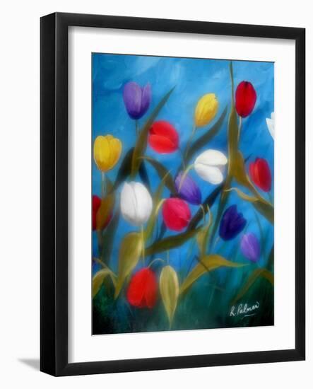 Tulips Galore II-Ruth Palmer 2-Framed Art Print