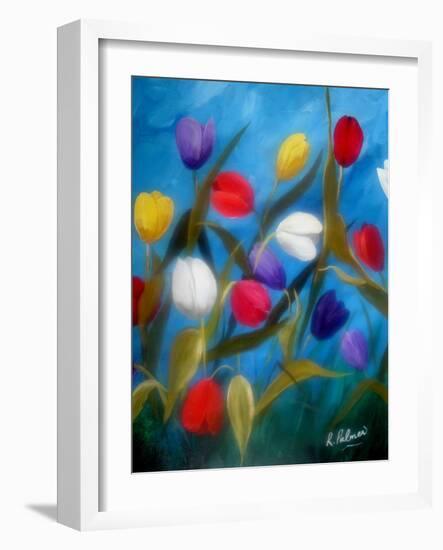 Tulips Galore II-Ruth Palmer 2-Framed Art Print