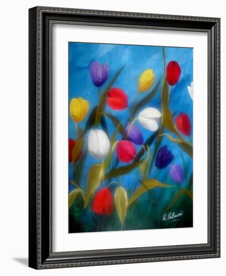 Tulips Galore II-Ruth Palmer 2-Framed Art Print