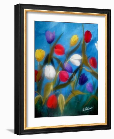 Tulips Galore II-Ruth Palmer 2-Framed Art Print