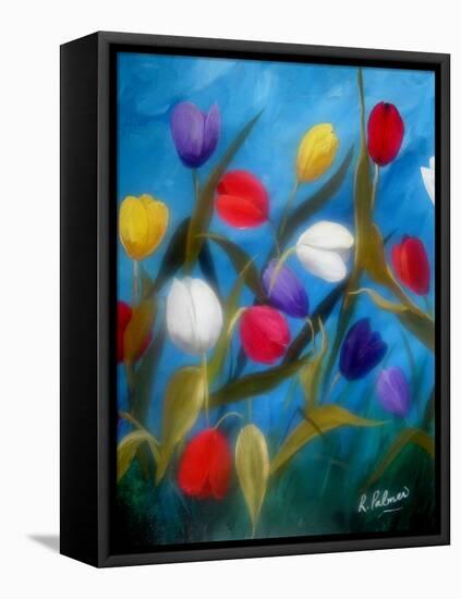 Tulips Galore II-Ruth Palmer 2-Framed Stretched Canvas