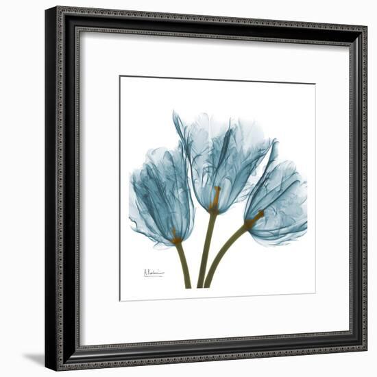 Tulips in Blue-Albert Koetsier-Framed Art Print