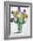 Tulips in Glass Vase-Christopher Ryland-Framed Giclee Print