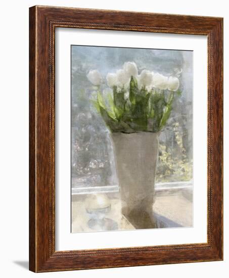 Tulips in the Sun-Noah Bay-Framed Art Print
