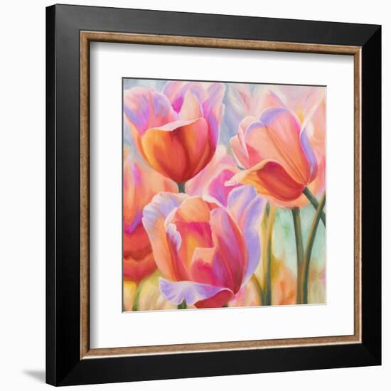 Tulips in Wonderland II-Cynthia Ann-Framed Giclee Print