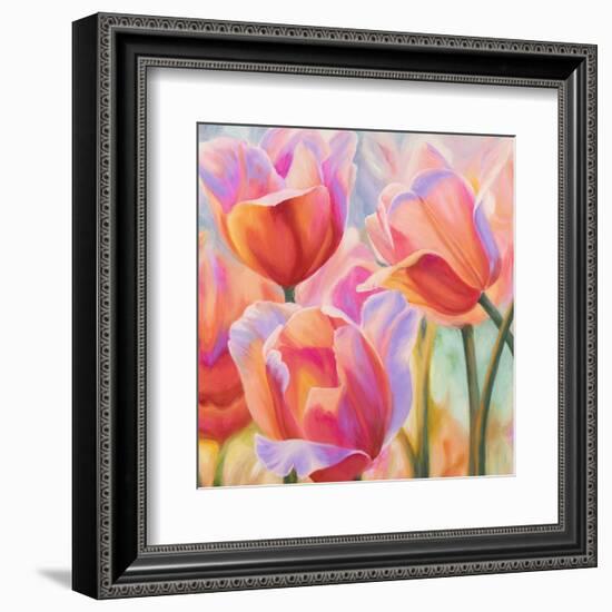 Tulips in Wonderland II-Cynthia Ann-Framed Giclee Print