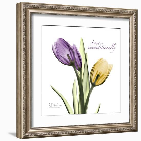 Tulips Love Unconditionally-Albert Koetsier-Framed Art Print