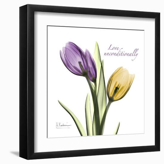 Tulips Love Unconditionally-Albert Koetsier-Framed Art Print