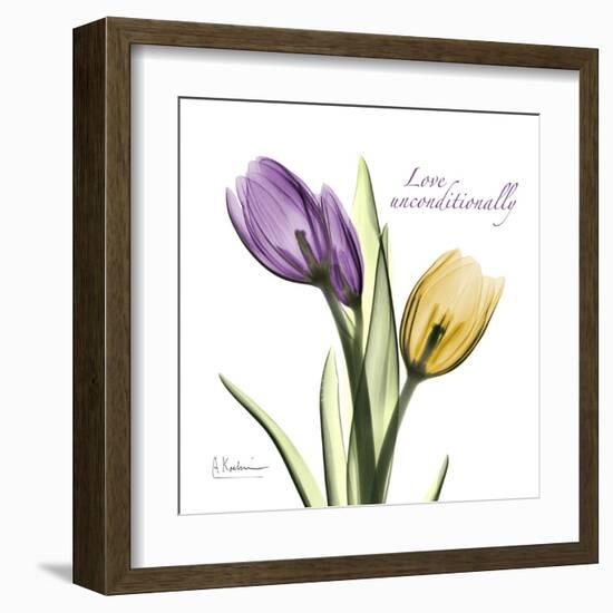 Tulips Love Unconditionally-Albert Koetsier-Framed Art Print