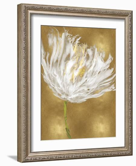 Tulips on Gold I-Vanessa Austin-Framed Art Print