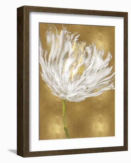 Tulips on Gold I-Vanessa Austin-Framed Art Print