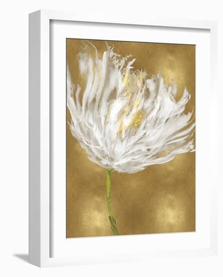 Tulips on Gold I-Vanessa Austin-Framed Art Print